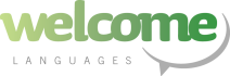 logo welcome languages